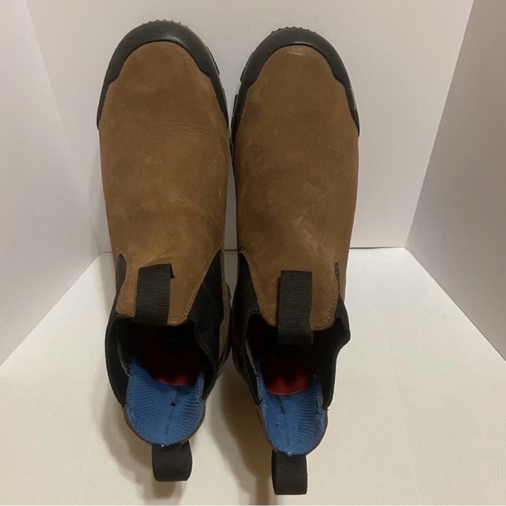 Georgia Boot Waterproof 10.5W Chelsea Romeo Blue Collar Work Soft Toe GB00106
